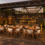 Chez Louis II – View 1 photorealistic green oasis